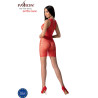 PASSION - BS097 CZERWONE BODYSTOCKING JEDEN ROZMIAR
