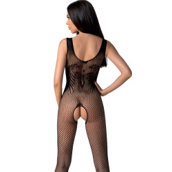 PASSION - BS098 CZARNE BODYSTOCKING JEDEN ROZMIAR