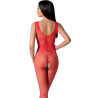 PASSION - BS098 CZERWONE BODYSTOCKING JEDEN ROZMIAR