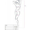 PASSION - BS098 ROTER BODYSTOCKING, EINE GRÖSSE