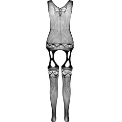 PASSION - BS099 CZARNE BODYSTOCKING JEDEN ROZMIAR