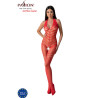 PASSION - BS100 BODYSTOCKING CZERWONY JEDEN ROZMIAR