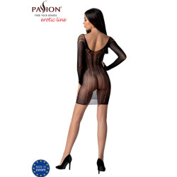 PASSION - BS101 BODYSTOCKING CZARNY, JEDEN ROZMIAR