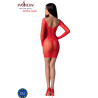 PASSION - BS101 CZERWONE BODYSTOCKING JEDEN ROZMIAR