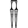 PASSION - S026 COLLANT NERO CON GIARRETTIERA TAGLIA UNICA