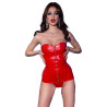 CHILIROSE - CR 4491 CORSET RED S/M