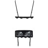 LIVCO CORSETTI FASHION - BELITA LC 90231 BIUSTONOSZ + MAJTKI + PAS DO PONCZONÓW CZARNY L/XL