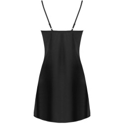 LIVCO CORSETTI FASHION - JACQUELINE LC 90249 VESTIDO + CAMISA + CALCINHA PRETA S/M