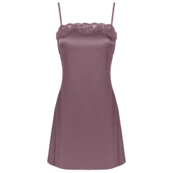 LIVCO CORSETTI FASHION - JACQUELINE LC 90249 DRESSING GOWN + SHIRT + PANTY VIOLET S/M