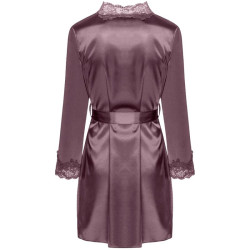 LIVCO CORSETTI FASHION - JACQUELINE LC 90249 DRESSING GOWN + SHIRT + PANTY VIOLET S/M