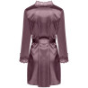 LIVCO CORSETTI FASHION - JACQUELINE LC 90249 DRESSING GOWN + SHIRT + PANTY VIOLET S/M