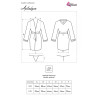 LIVCO CORSETTI FASHION - ARILADYEN LC 90568 SZLAFT + MAJTKI CZARNY
