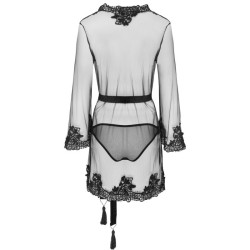 LIVCO CORSETTI FASHION - HERINA LC XG056 PASEK + MAJTKI CZARNY JEDEN ROZMIAR