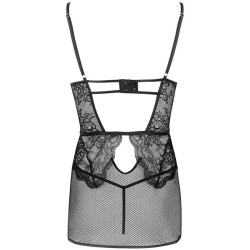 LIVCO CORSETTI FASHION - BARIRIN LC 90633 KOSZULA + MAJTKI CZARNE