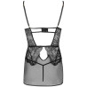 LIVCO CORSETTI FASHION - BARIRIN LC 90633 KOSZULA + MAJTKI CZARNE