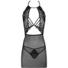 LIVCO CORSETTI FASHION - MALVIAMI LC 90625 KOSZULA + MAJTKI CZARNE