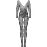 LIVCO CORSETTI FASHION - CELDON BODYSTOCKING MIT SCHRITTFREIEN SCHWARZ EINE GRÖSSE