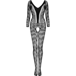 LIVCO CORSETTI FASHION - CORDILL LC 17358 BODYSTOCK BEZ KROKA CZARNY JEDEN ROZMIAR