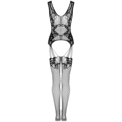 LIVCO CORSETTI FASHION - JULOVE BODYSTOCKING BLACK ONE SIZE