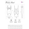 LIVCO CORSETTI FASHION - PERSINNE BRZOSKWINIOWY ZESTAW GORSET + FIGI + PONCZOCHY
