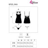 LIVCO CORSETTI FASHION - KROLINA LC 90734 HOME + STRINGI CZARNE S/M
