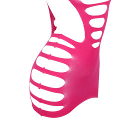 SUBBLIME - 952273 SUKIENKA Z D?UGIM R?KAWEM Z ELASTYCZNEJ SIATKI RYBACKIEJ RÓ?OWY ROZMIAR JEDEN