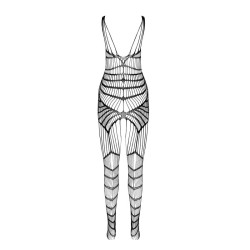 PASSION - BS 102 BODYSTOCKING CZARNY JEDEN ROZMIAR