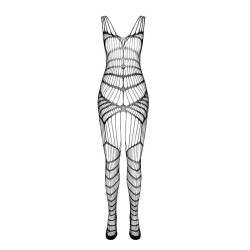 PASSION - BS 102 BODYSTOCKING CZERWONY JEDEN ROZMIAR