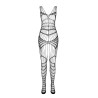 PASSION - BS 102 BODYSTOCKING BIAŁY JEDEN ROZMIAR