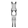 PASSION - BS 104 BODYSTOCKING CZERWONY JEDEN ROZMIAR