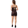 LIVCO CORSETTI FASHION - TIANA LC 20208 KOSZULKA + STRINGI CZARNA S/M