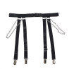 SUBBLIME - 954260 BODY COM CORRENTES + CINTA-LIGA PRETO S/M