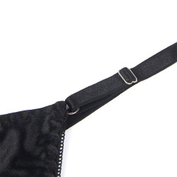 SUBBLIME - 955205 COMPLETO REGGISENO CON FIOCCO NERO REGOLABILE L/XL