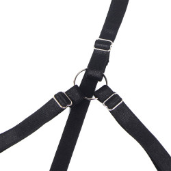 SUBBLIME - 955205 COMPLETO REGGISENO CON FIOCCO NERO REGOLABILE L/XL