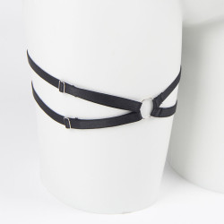 SUBBLIME - 955205 COMPLETO REGGISENO CON FIOCCO NERO REGOLABILE L/XL