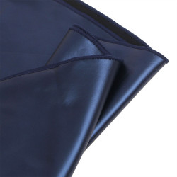 SUBBLIME - 955410 ROBE À BRETELLES EN CUIR BLEU S/M