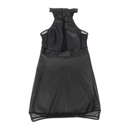 SUBBLIME - 955489 ROBE DOS NU AVEC TRANSPARENCES NOIRE L/XL
