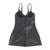 SUBBLIME - 957575  LEATHER ZIP DRESS BLACK L/XL