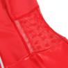 SUBBLIME - 957728 SUKIENKA SKÓRZANA Z KORONKĄ I ZAMEKIEM CZERWONA S/M