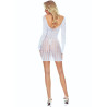 PASSION - BS110 BODYSTOCKING PONTOS BRANCOS