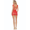 PASSION - BS111 BODYSTOCKING RED LACE