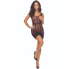 PASSION - BS113 BODYSTOCKING DE RENDA PRETA