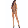 PASSION - BS114 BODYSTOCKING NOIR GRILLE