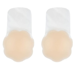 BYE-BRA - SILIKONOWY PUSH-UP PODNOSZACY PIERSI NATURALNY ROZMIAR XL
