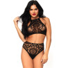 LEG AVENUE - 2-CZESCIOWY KOMPLET TOP I MAJTEK M/L