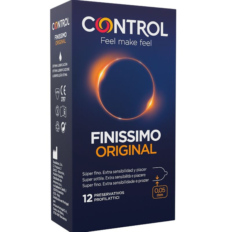 CONTROL - FINISSIMO PRESERVATIVOS 12 UNIDADES CONTROL - FINISSIMO PRESERVATIVOS 12 UNIDADES