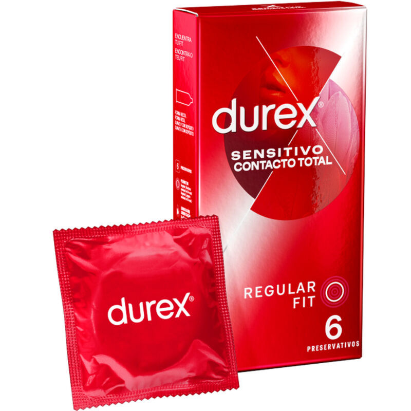 DUREX - SENSITIVE CONTACT LACZNIE 6 SZT
