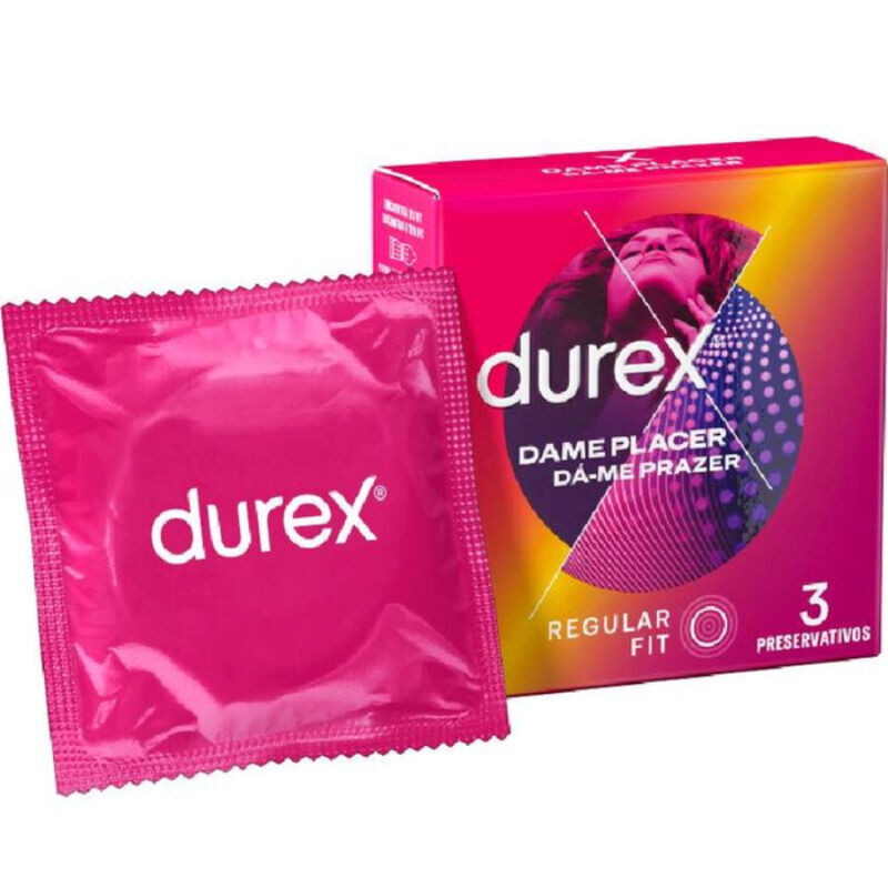 DUREX - DAME PLACER 3 UNITÀ DUREX - DAME PLACER 3 UNITÀ