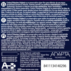CONTROL - PREZERWATYWY FINISSIMO 3 SZT
