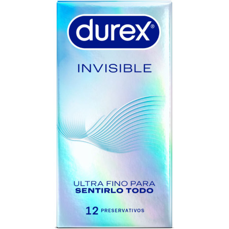 DUREX - ULTRA CIENKIE NIEWIDOCZNE PREZERWATYWY 12 SZTUK